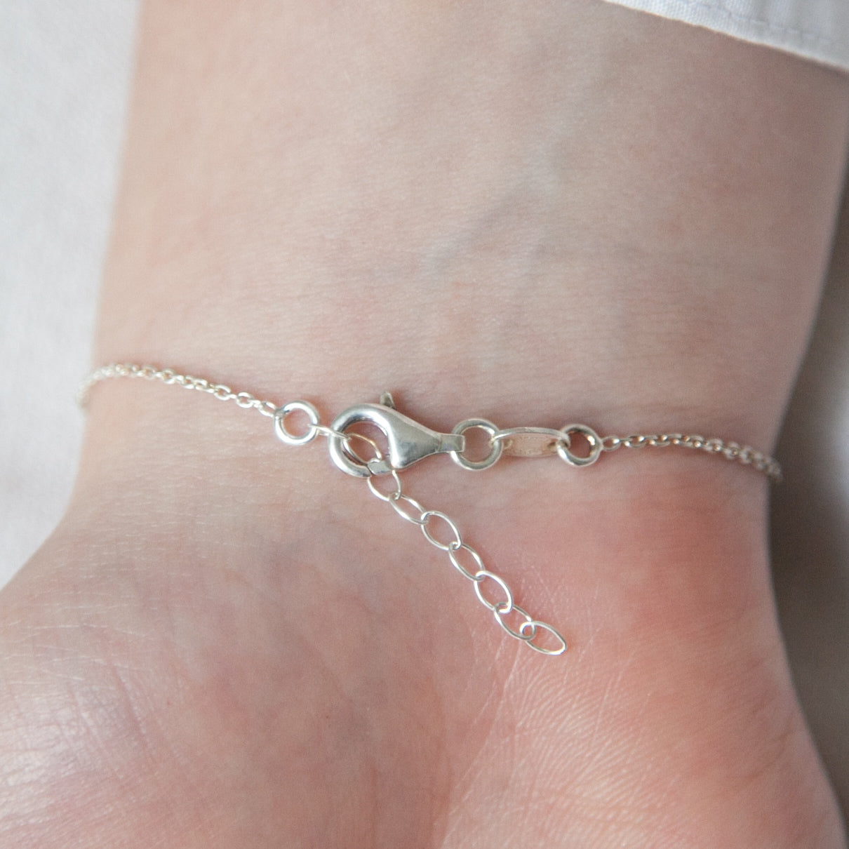 Bracelet tête de renard argent