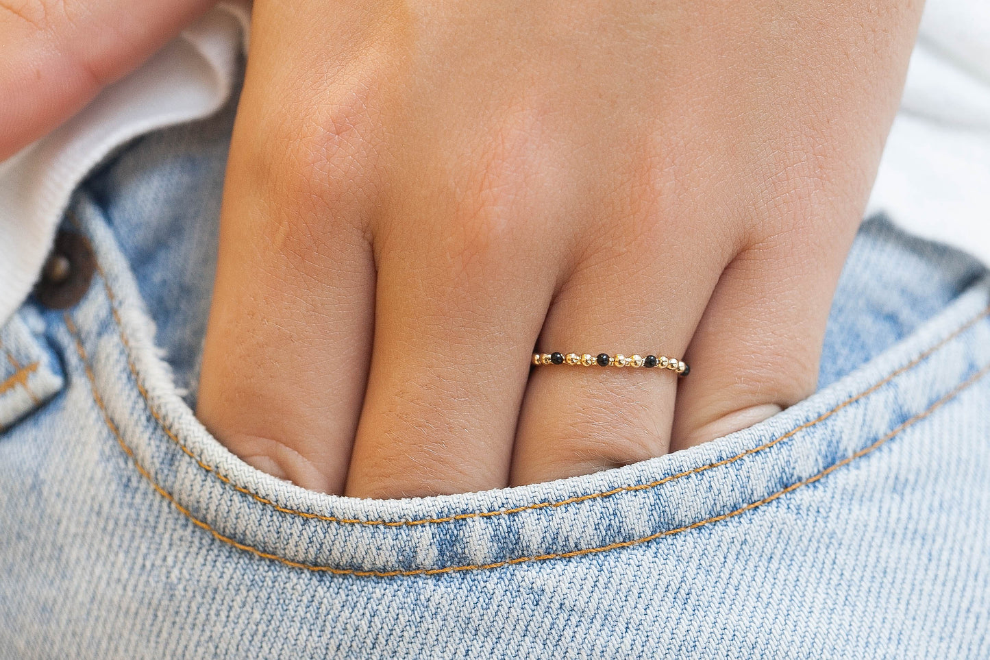 Bague femme or fine