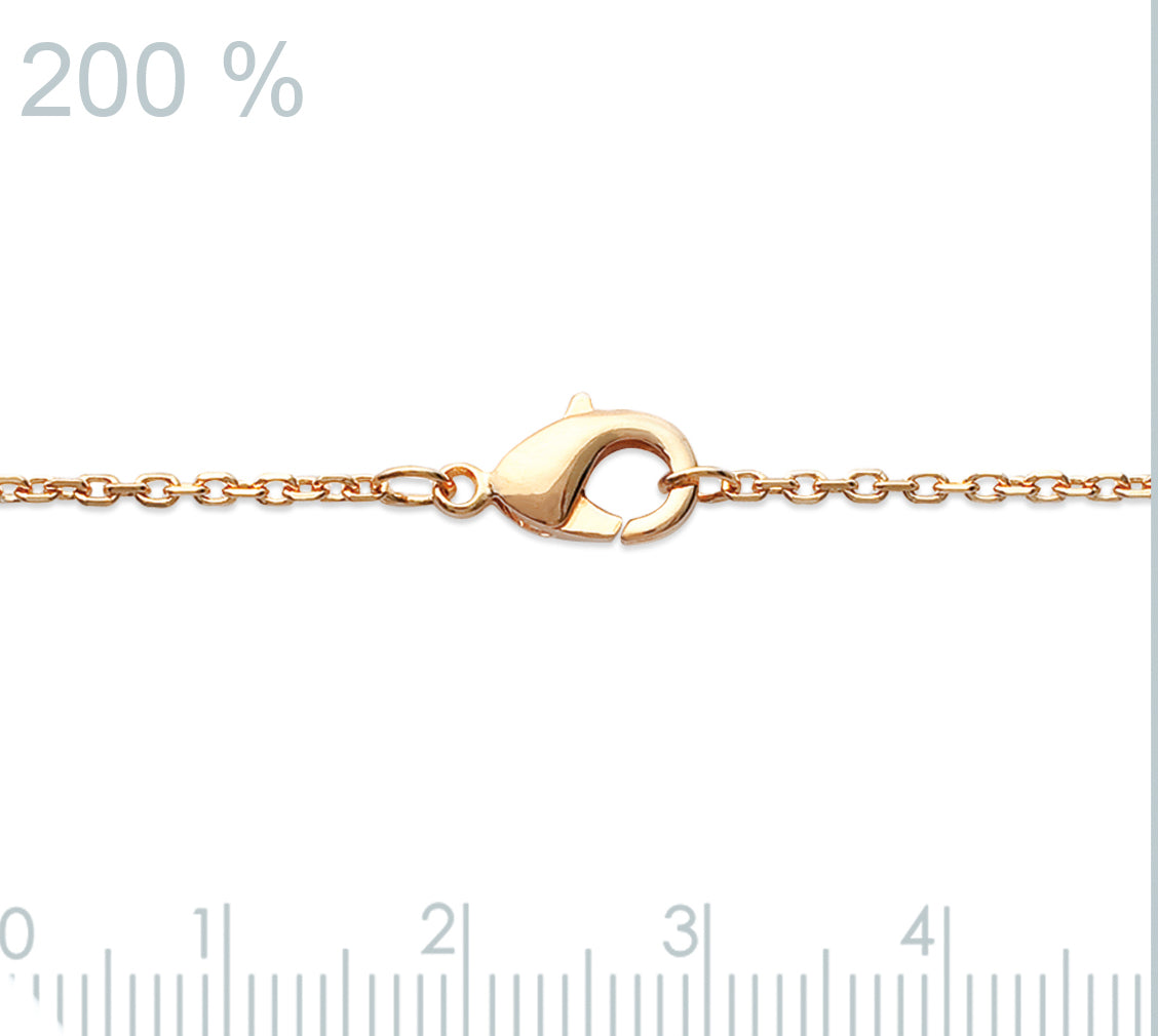 Bracelet boules plaqué or 18 carats