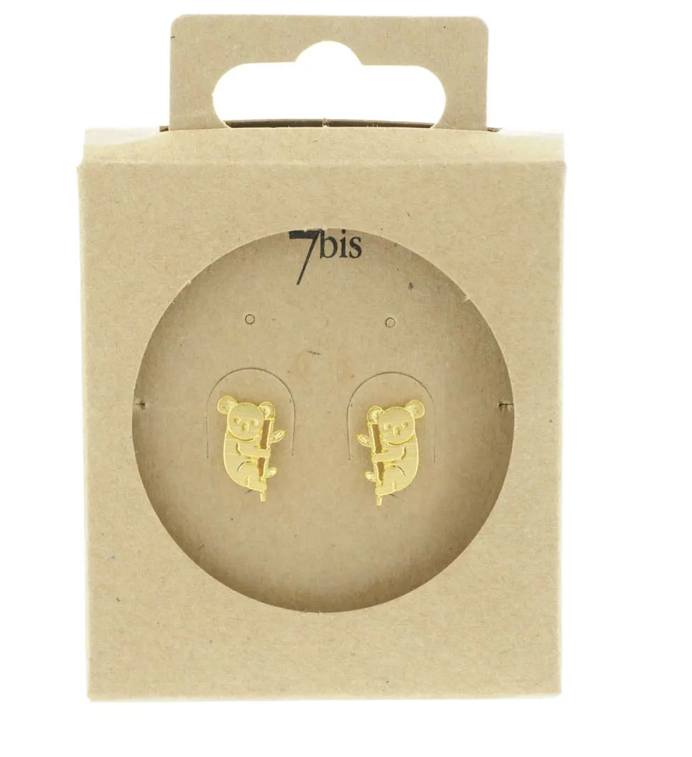 Boucles d'oreilles koala