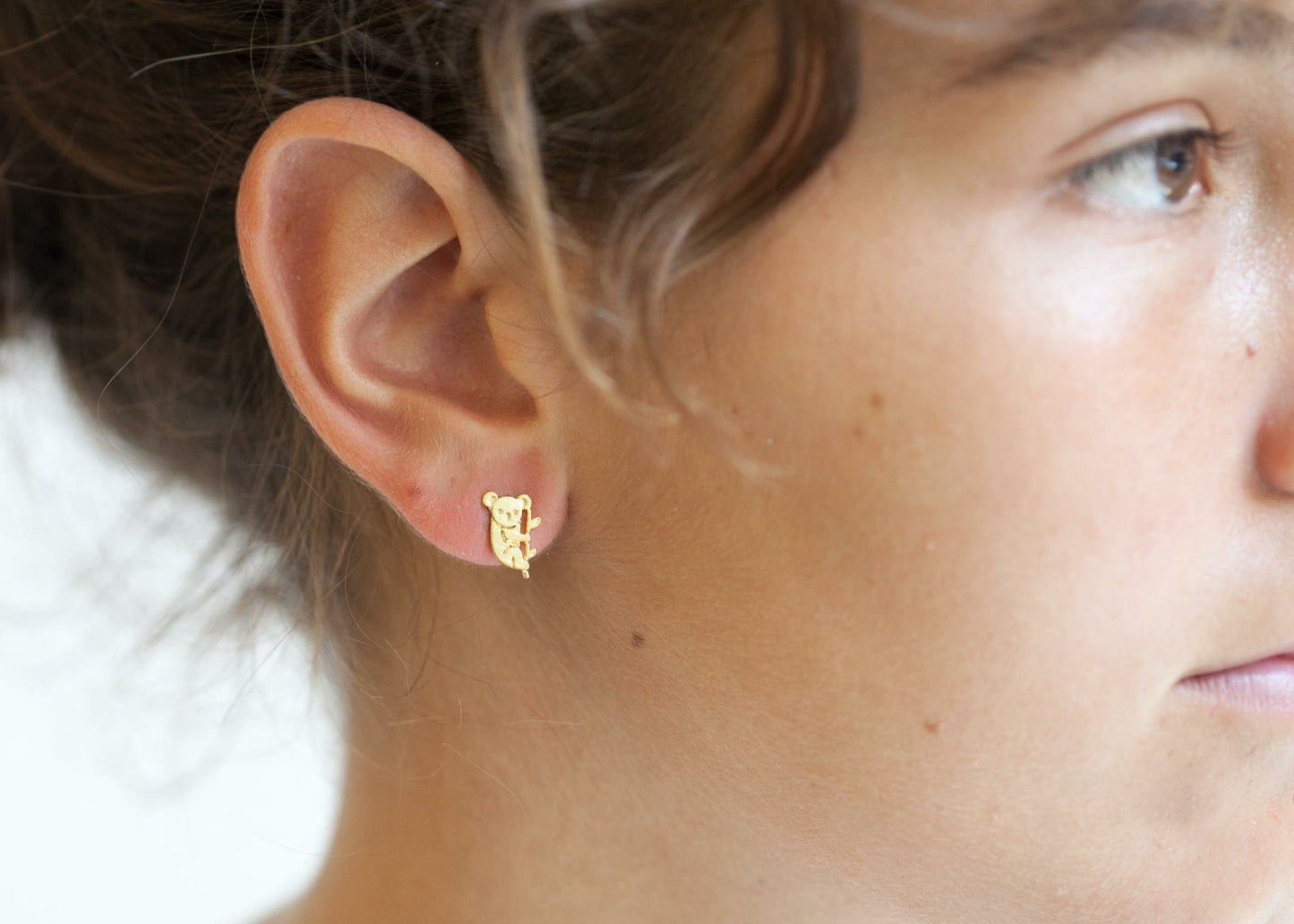 Boucle oreille enfant koala