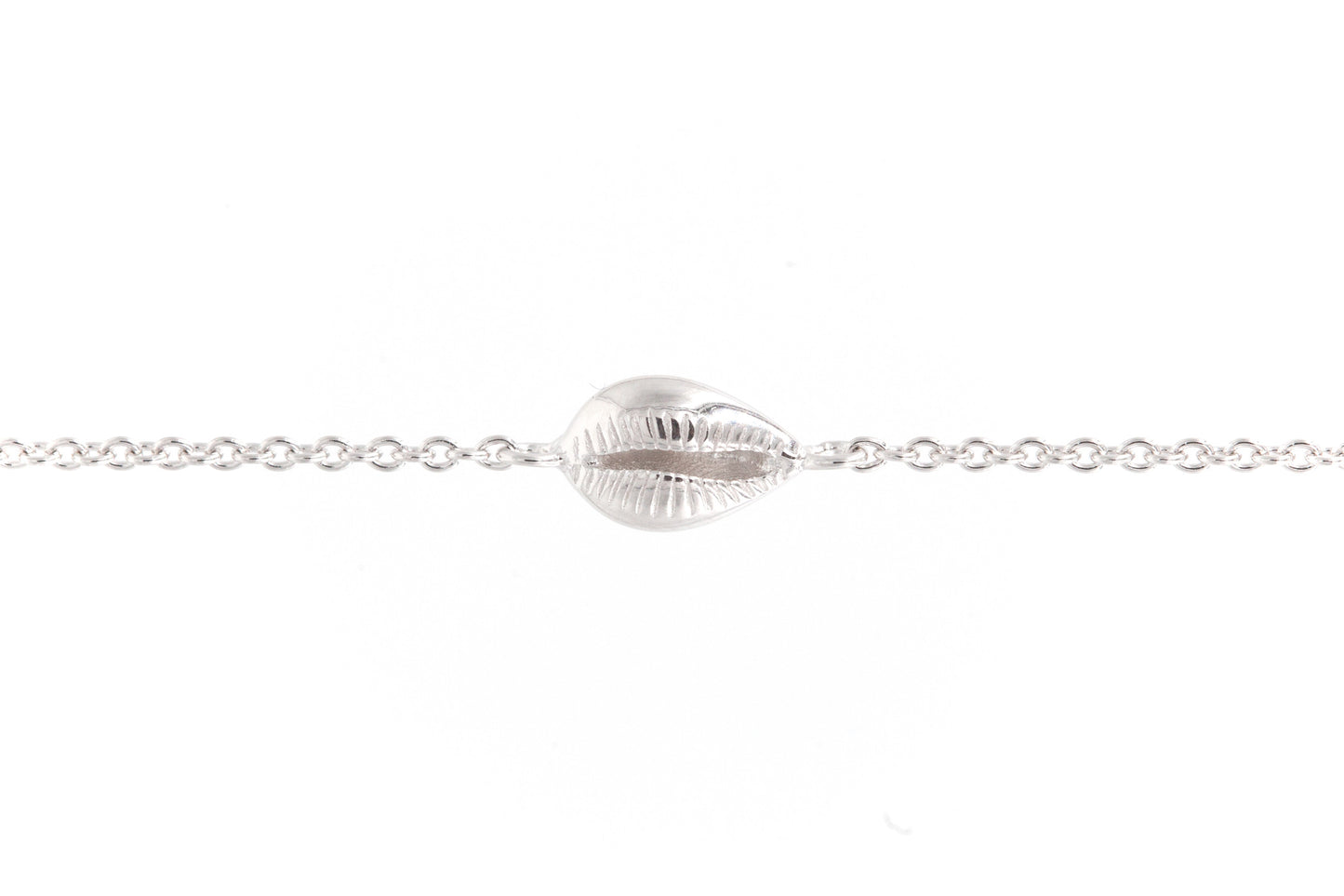 Bracelet coquillage en argent