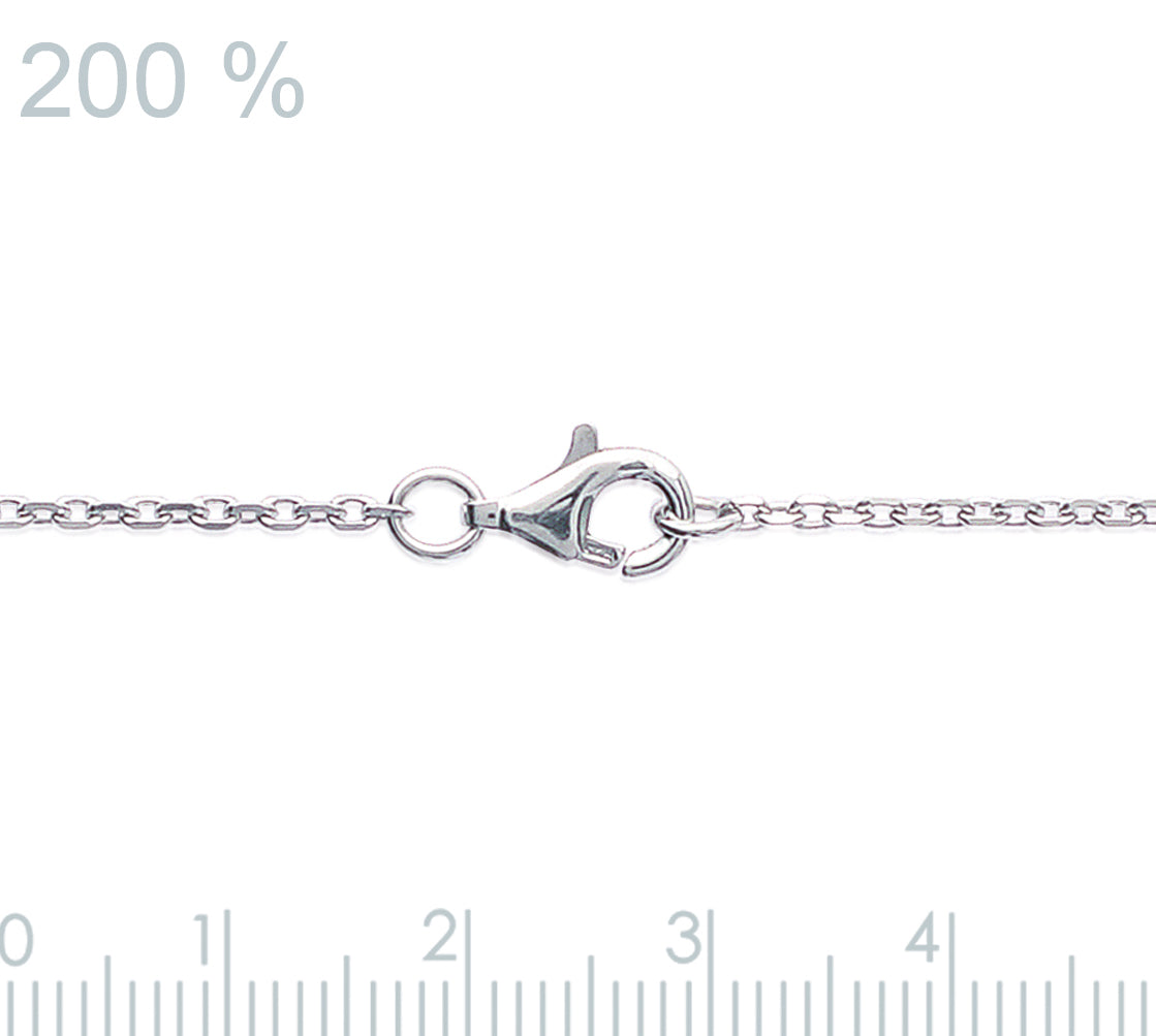Collier infini en argent massif à voir!