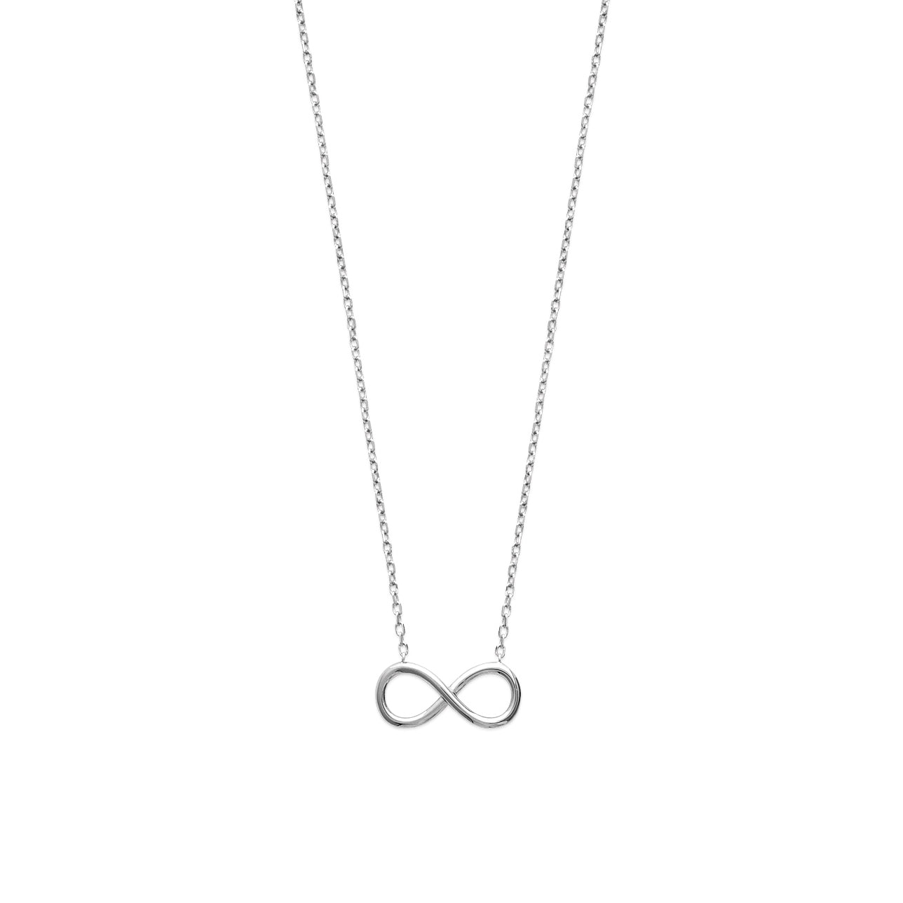Collier infini en argent massif à voir!