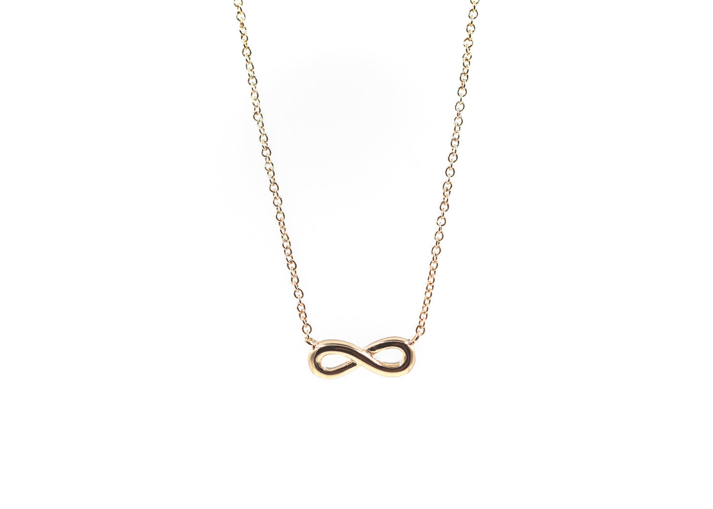 Collier infini plaqué or à voir!