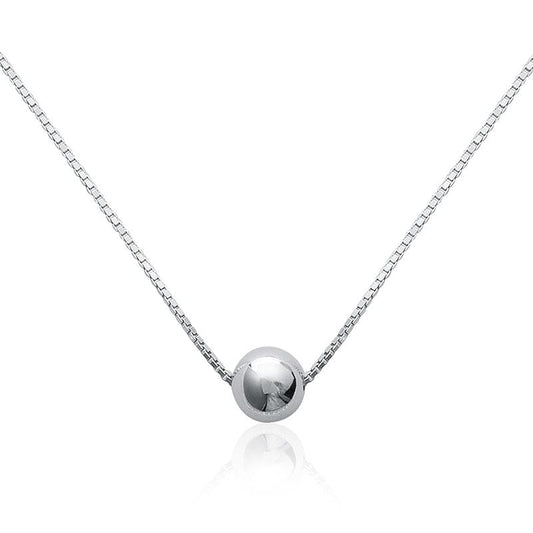 Collier perle d'argent