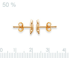 Boucle oreille enfant tortue