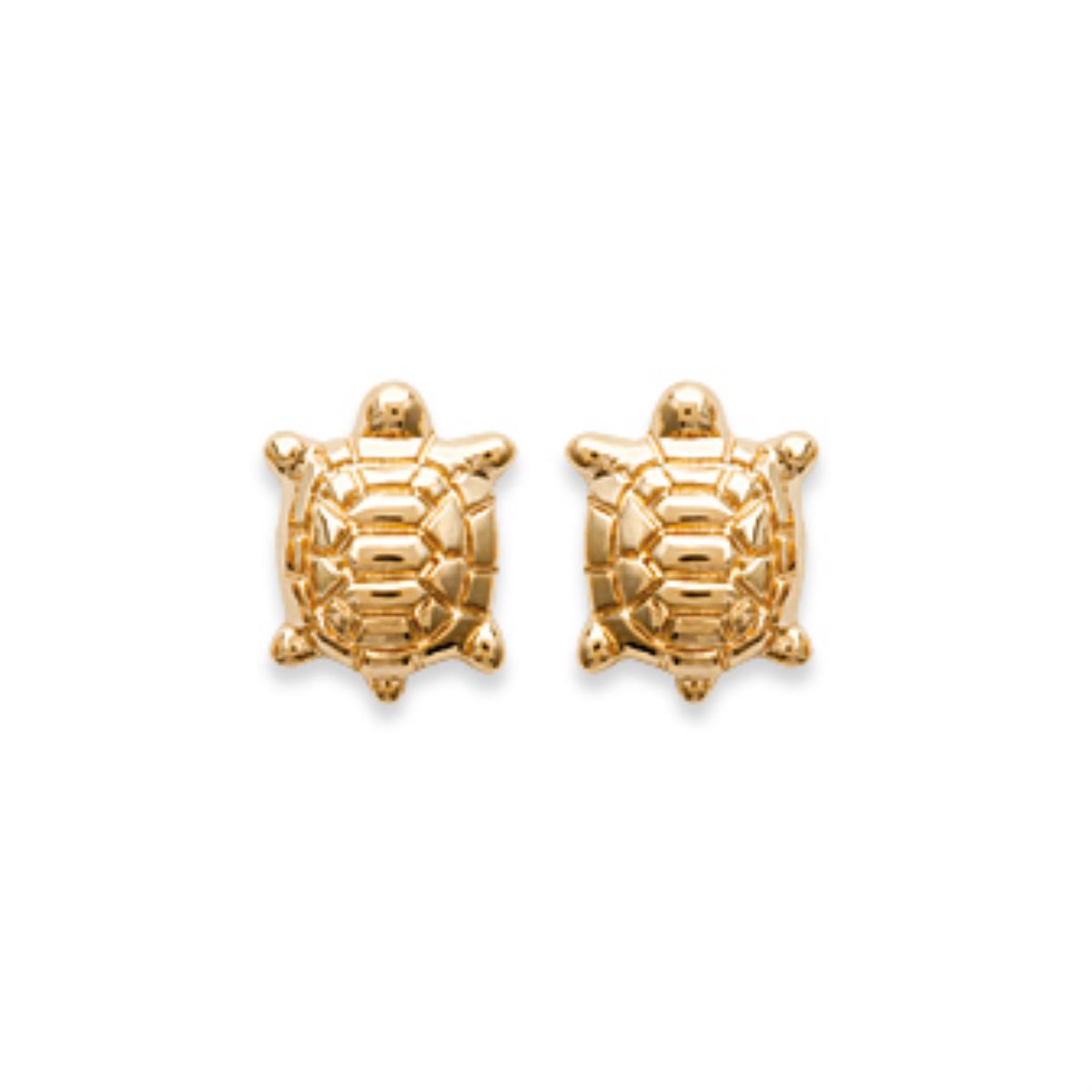 Boucle oreille enfant tortue