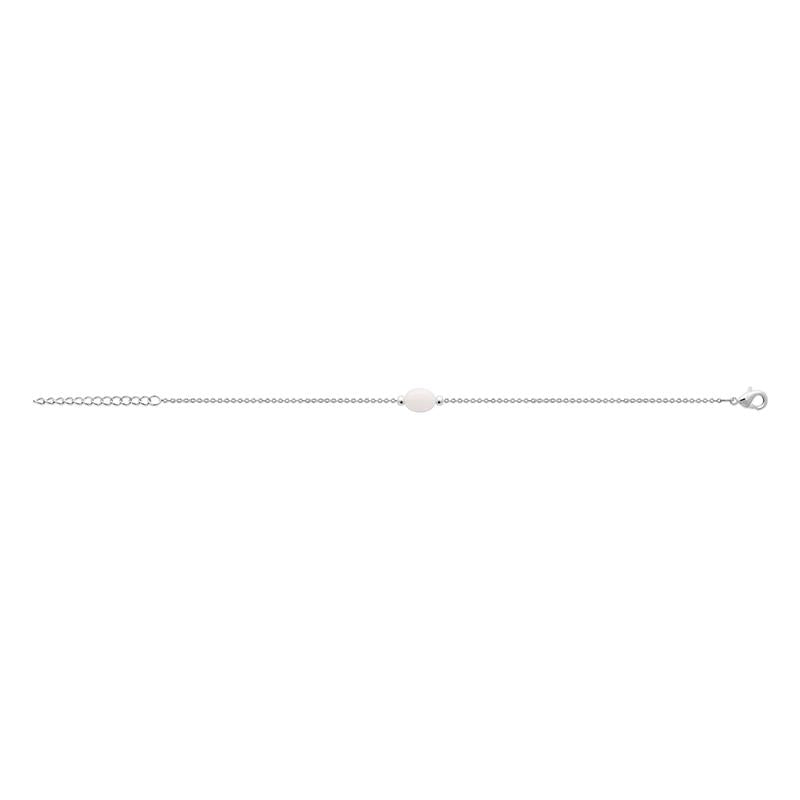 Bracelet pierre de lune en argent