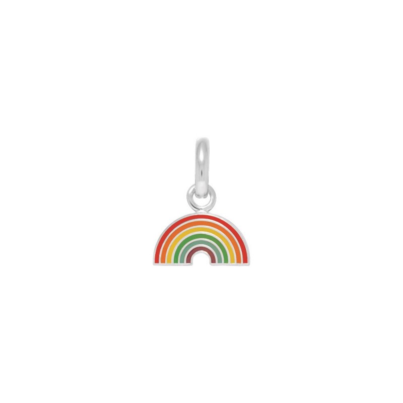 pendentif arc en ciel en argent