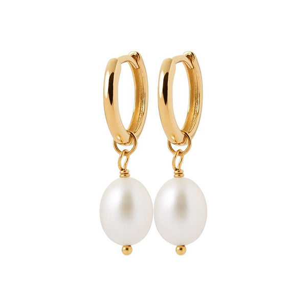 Boucles D'oreilles Créoles Tribales - Plaqué Or 18 Carats - Diamètre 2cm - Bijoux Mixte - Neuf Avec étiquettes