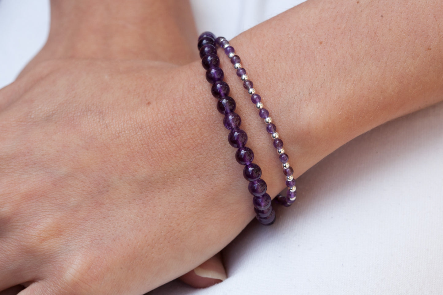 Bracelet améthyste