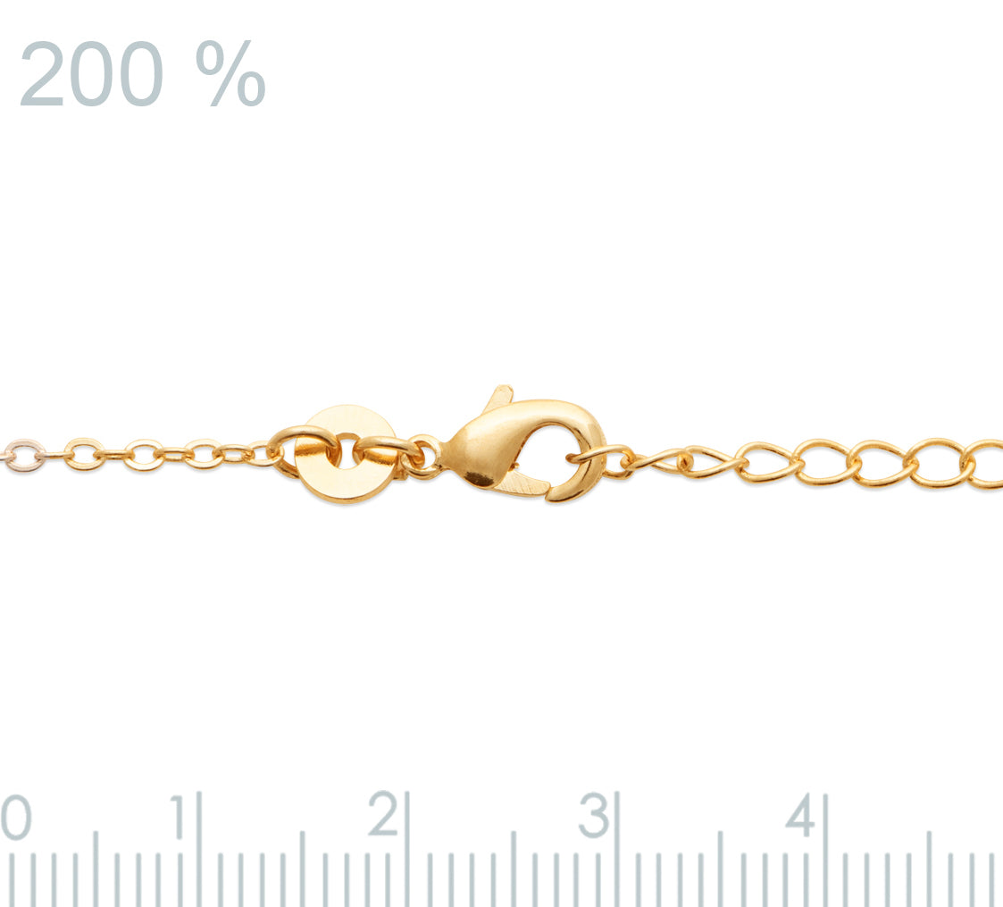 Bracelet pierres d'améthyste plaqué or