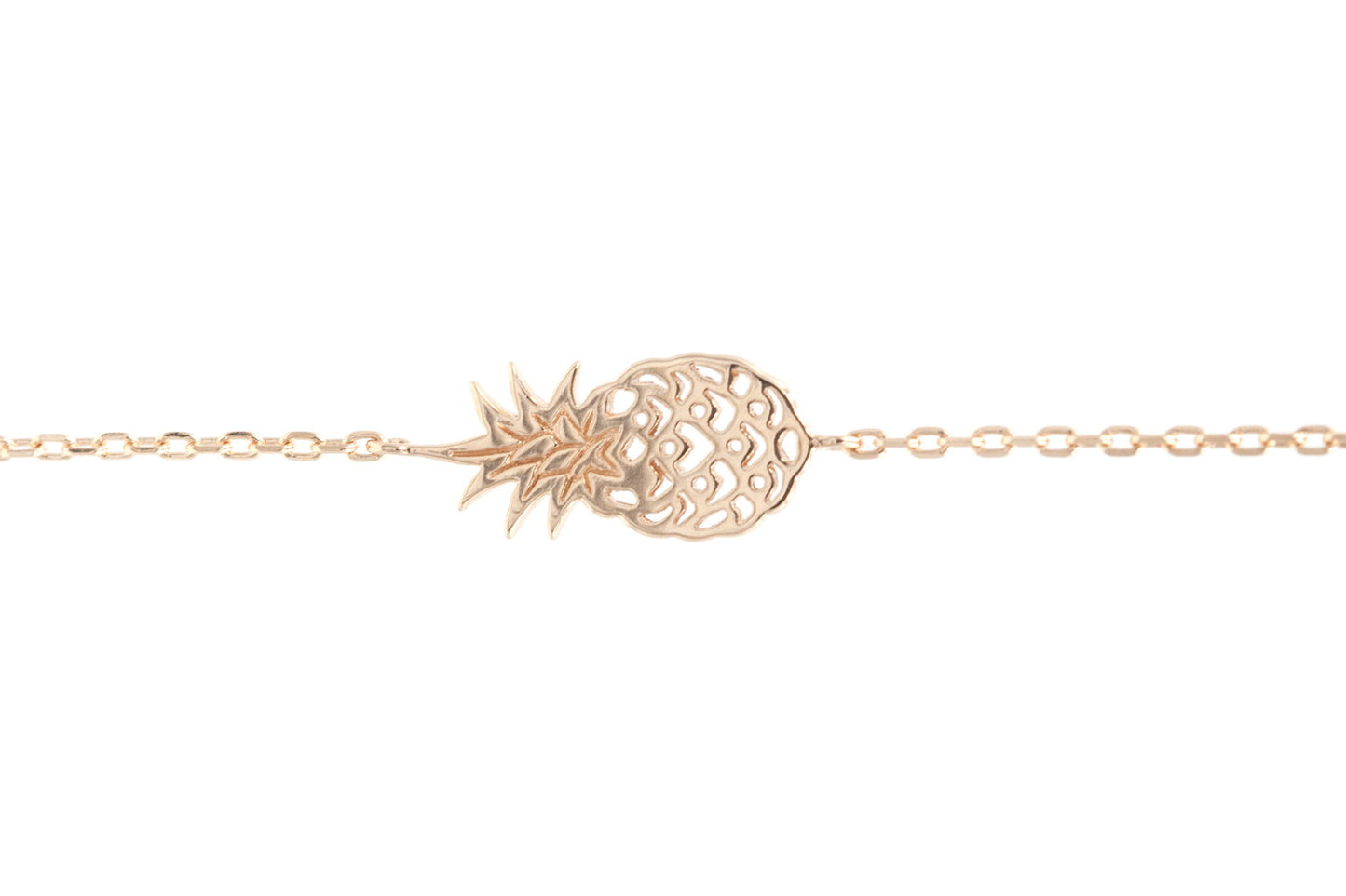 Bracelet Argent 16 Cm Avec Pendentif Motif Ananas Bracelet Argent 16 Cm Avec Pendentif Motif Ananas