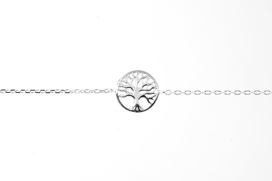Bracelet arbre de vie en argent.