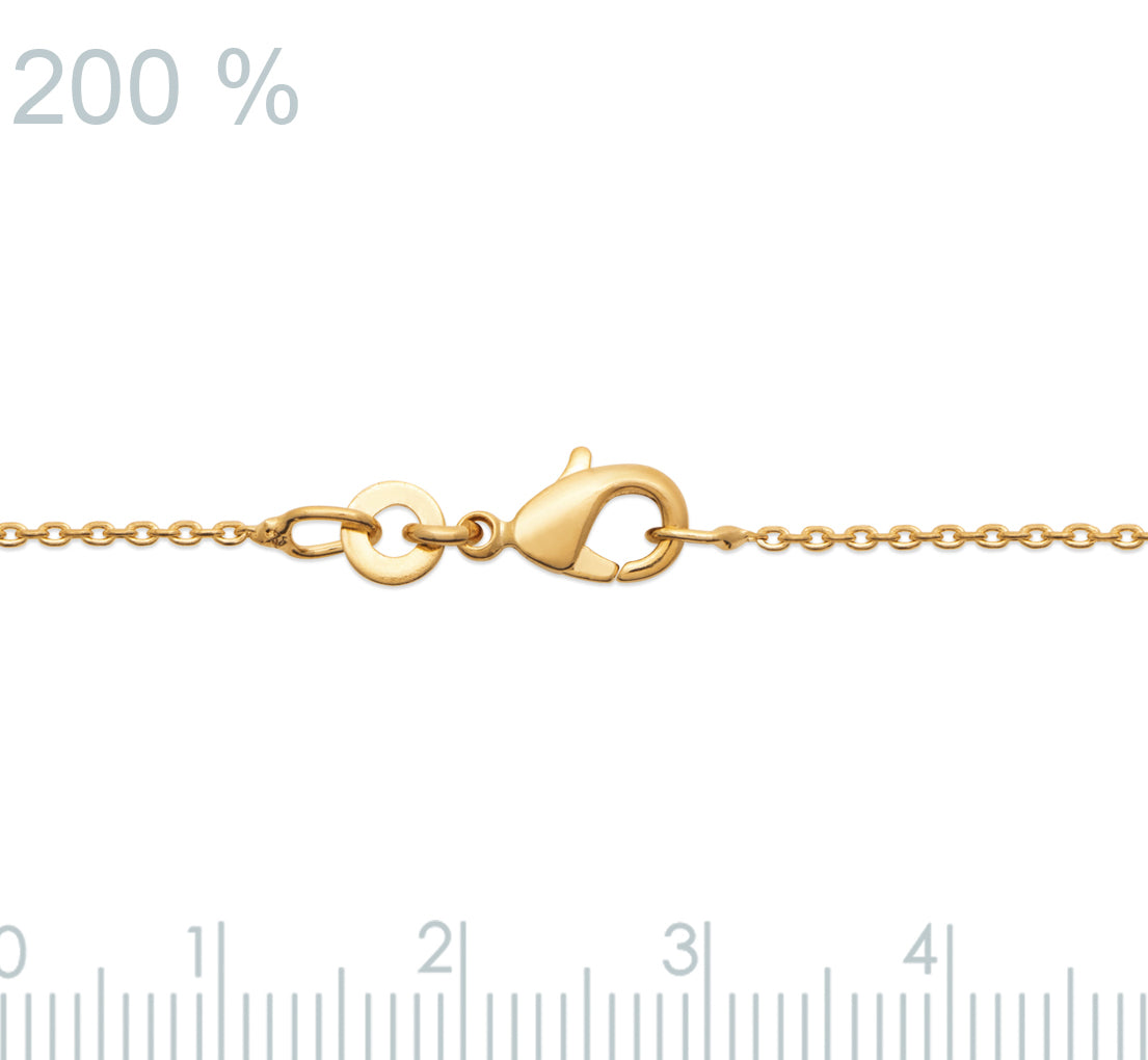 bracelet coeurs plaqué or