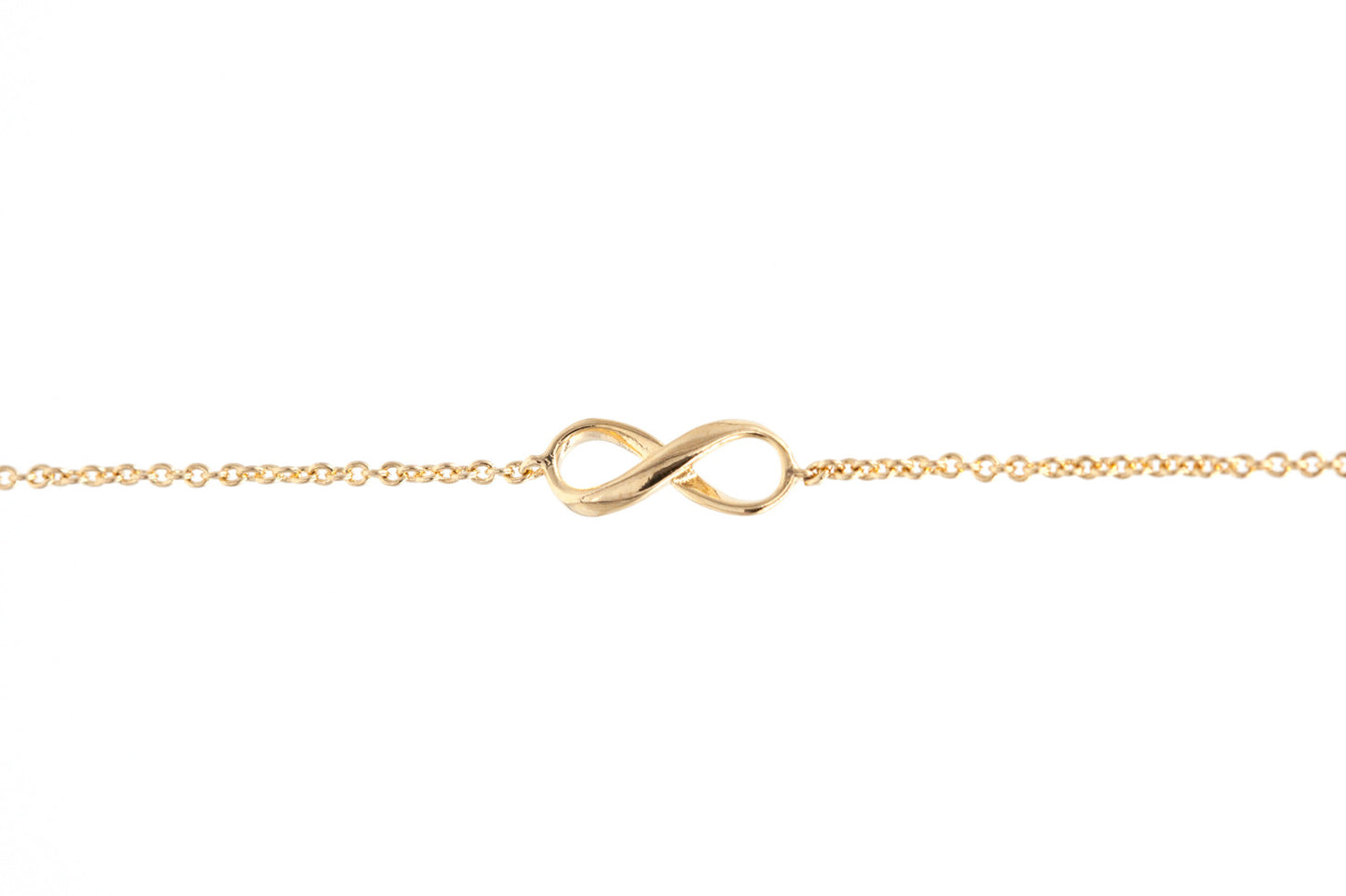 Bracelet infini plaqué or