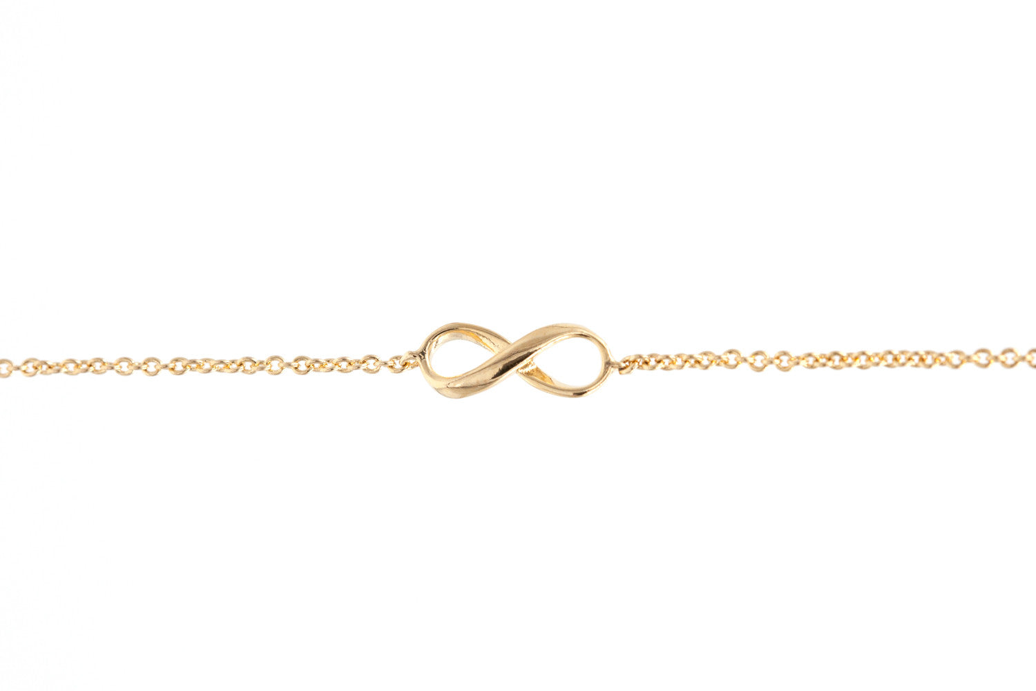 Bracelet infini plaqué or