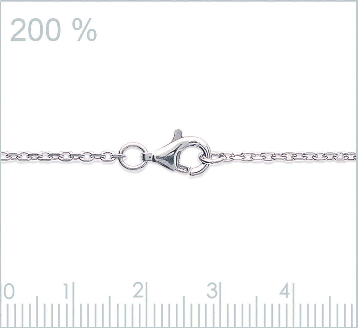 Bracelet lune en argent