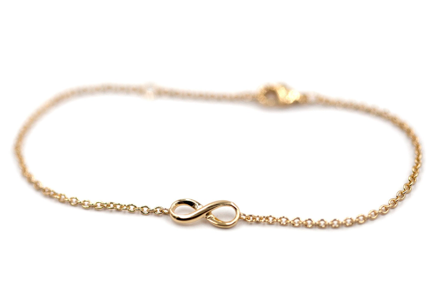 Bracelet infini plaqué or
