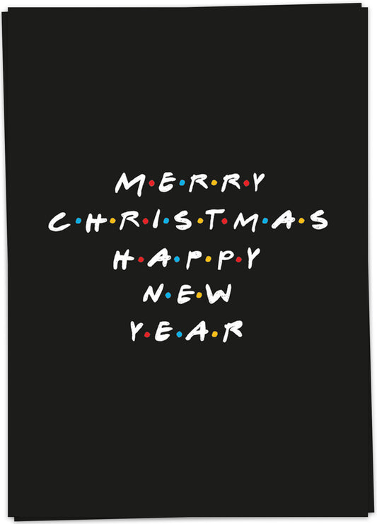 Carte postale "MERRY FRIENDS"