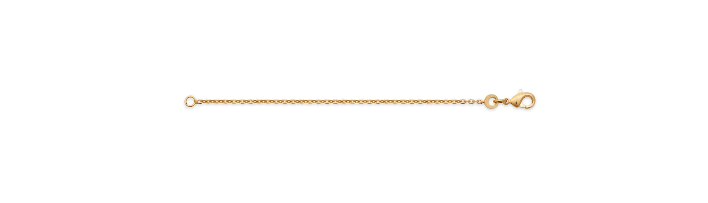 Extension pour bracelet ou collier plaqué or
