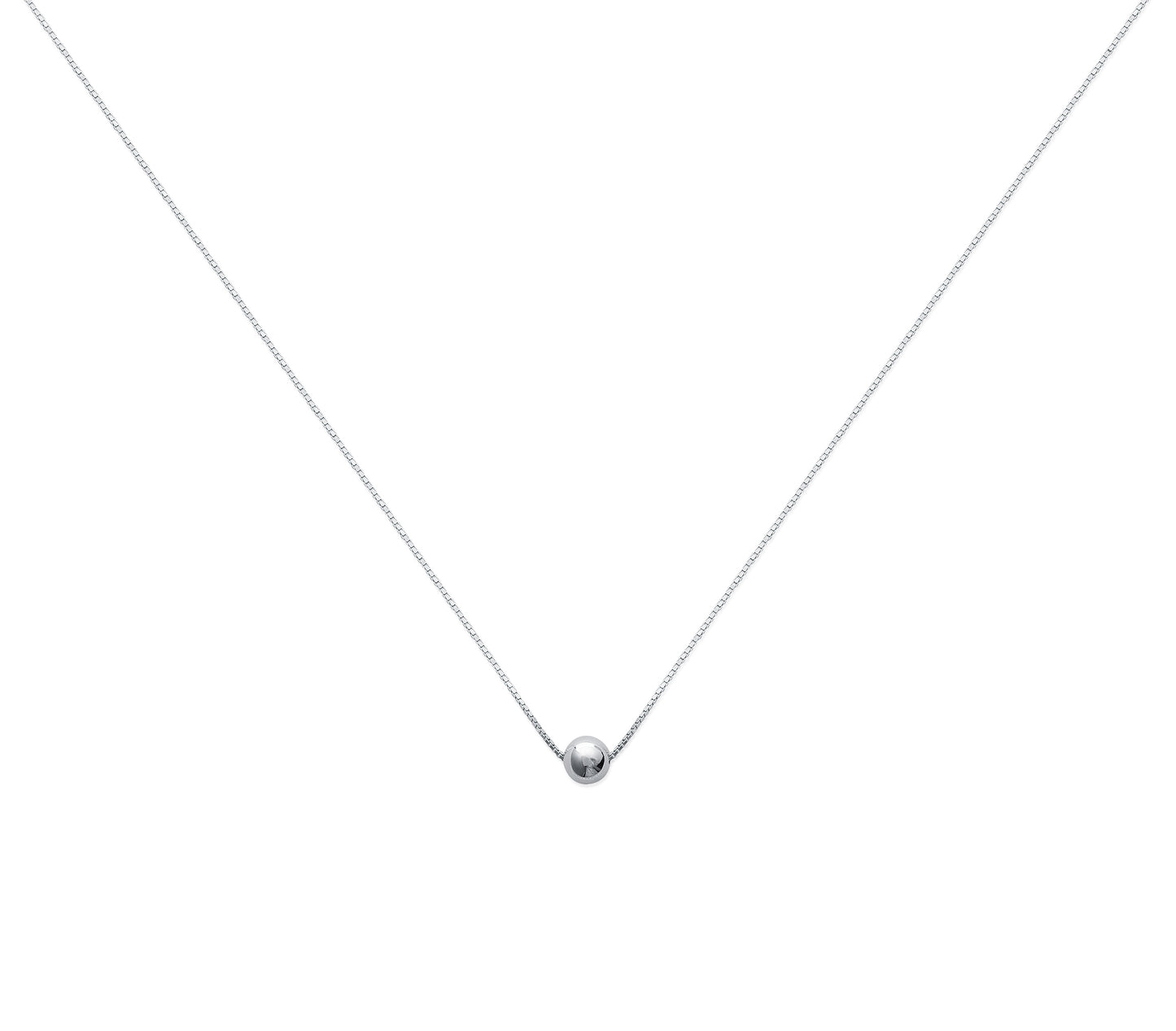 Collier perle d'argent