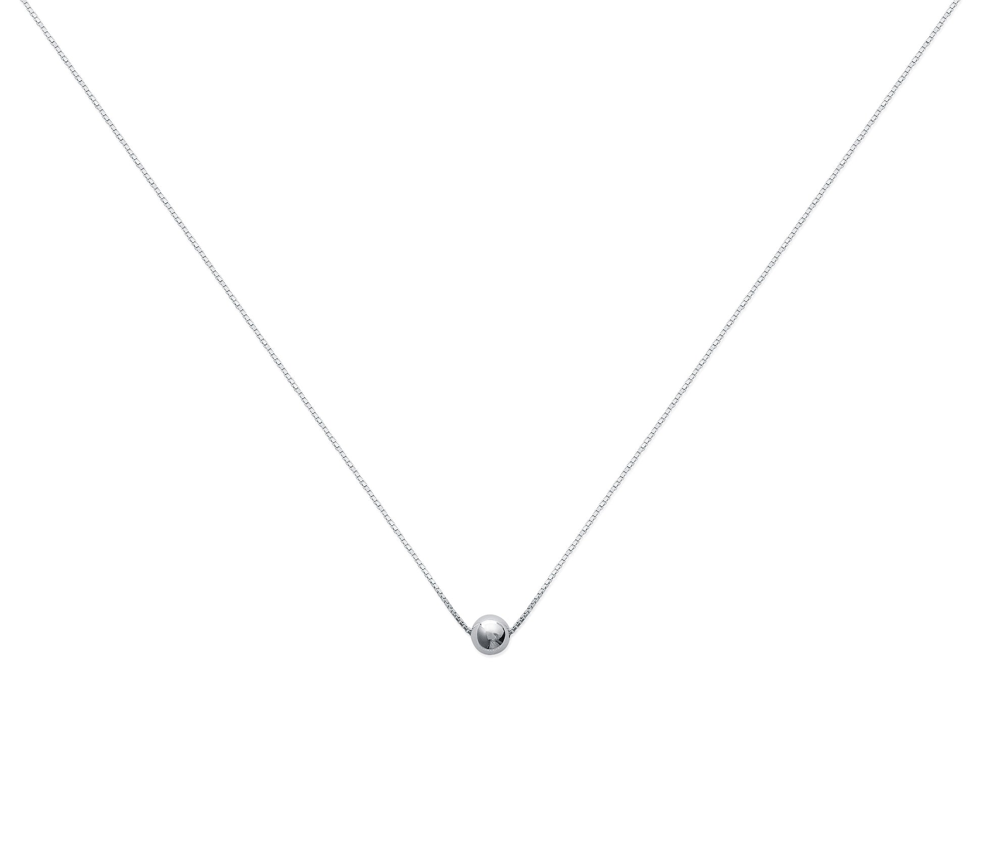 Collier perle d'argent
