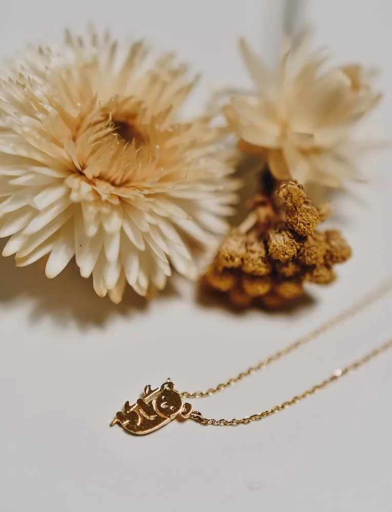 Collier koala doré