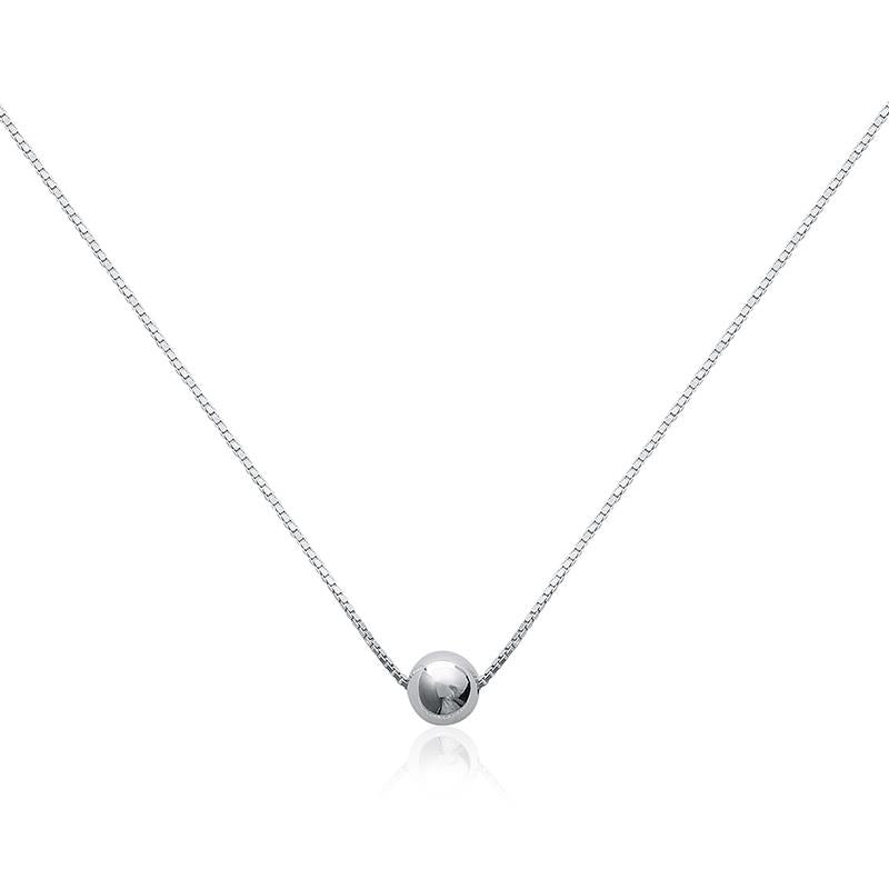Collier perle d'argent