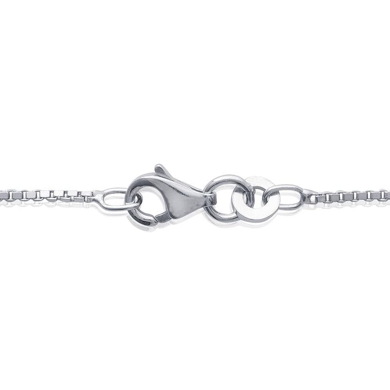Collier perle d'argent